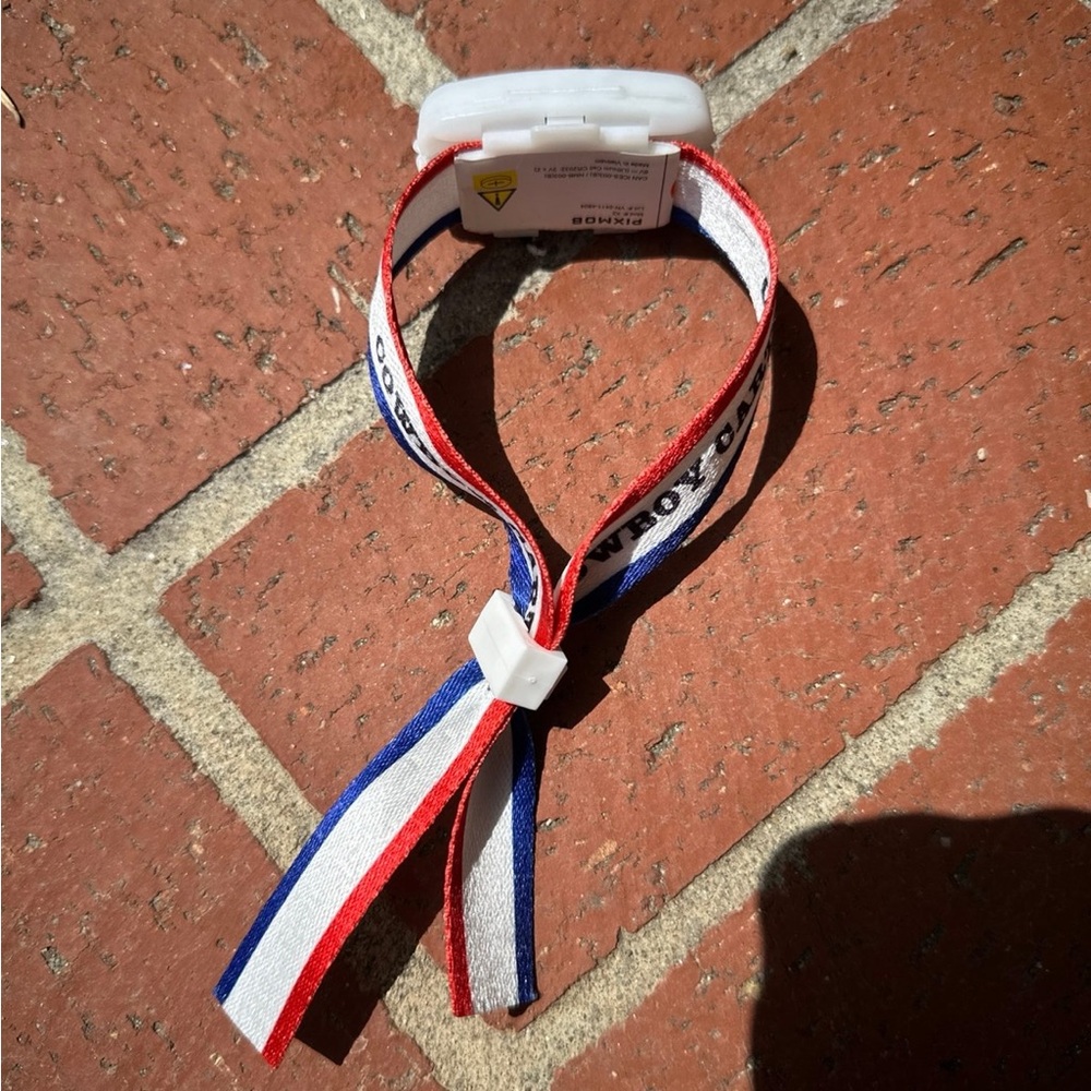 Cowboy Carter Red, White, and Blue Wristband